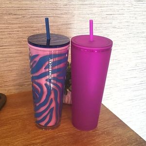 Bundle💜New Starbucks 24oz Tumblers